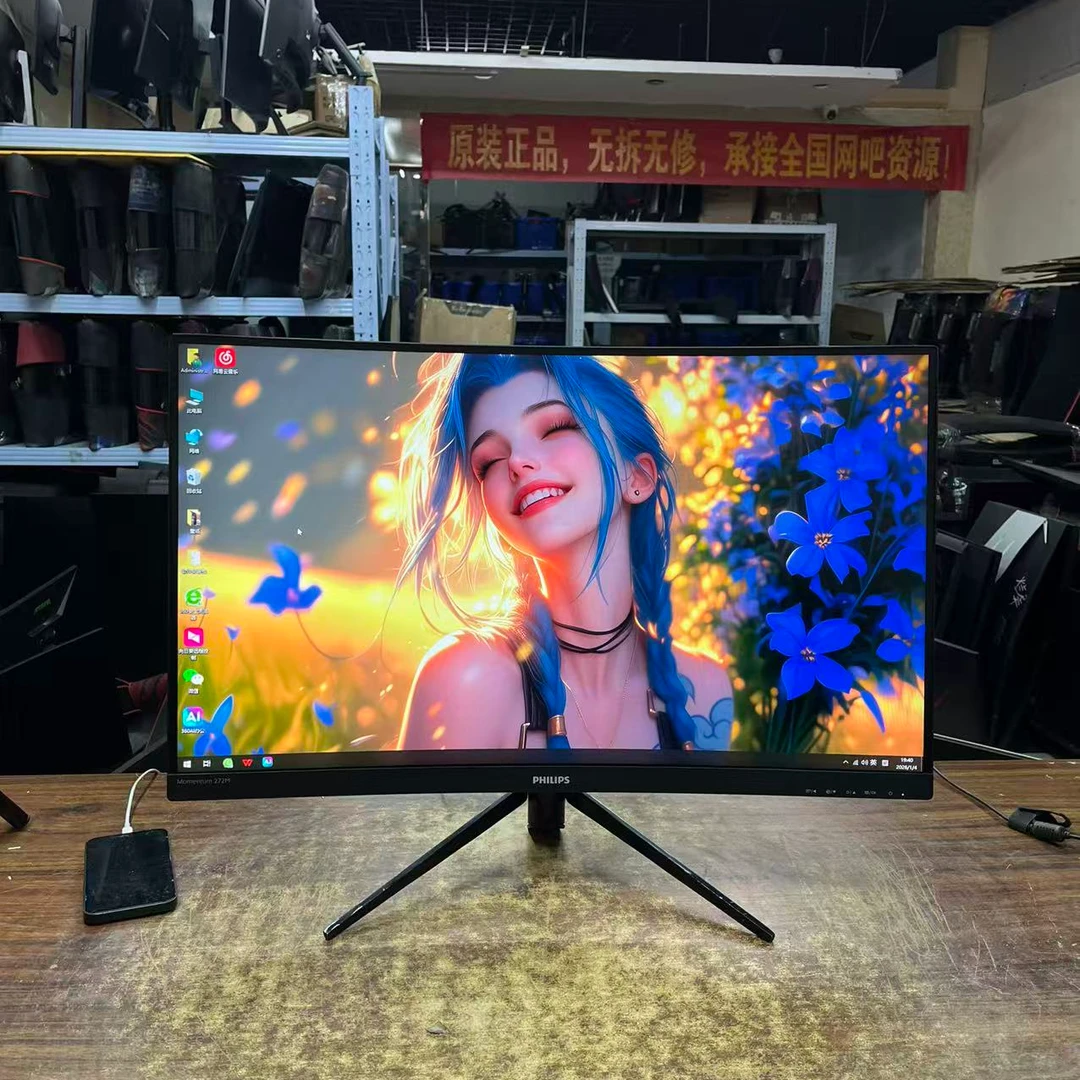 9新 Philips/飞利浦 【年终大促】27寸1k144hz办公电竞显示器