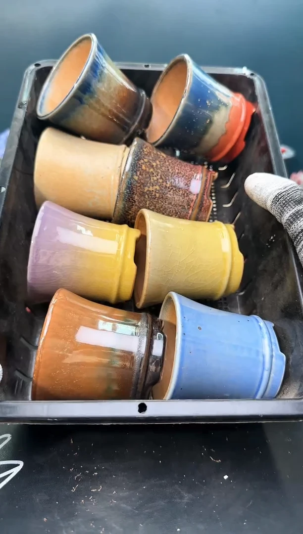 14  58小清云盆8个  默认微瑕