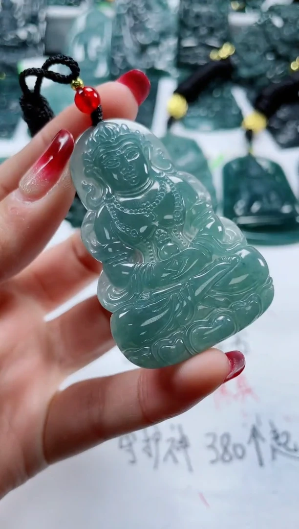 【闪购商品】翡翠颈饰未镶嵌多样性发货一件发货-度母