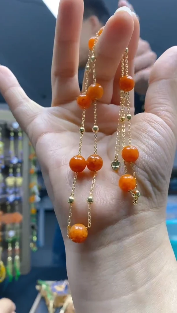 【闪购商品】玛瑙/玉髓耳饰合金21玛瑙耳饰