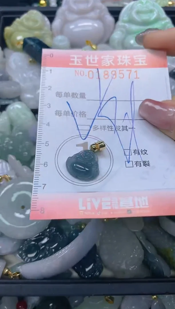 【闪购商品】翡翠颈饰未镶嵌闪购0189571多样性发其一