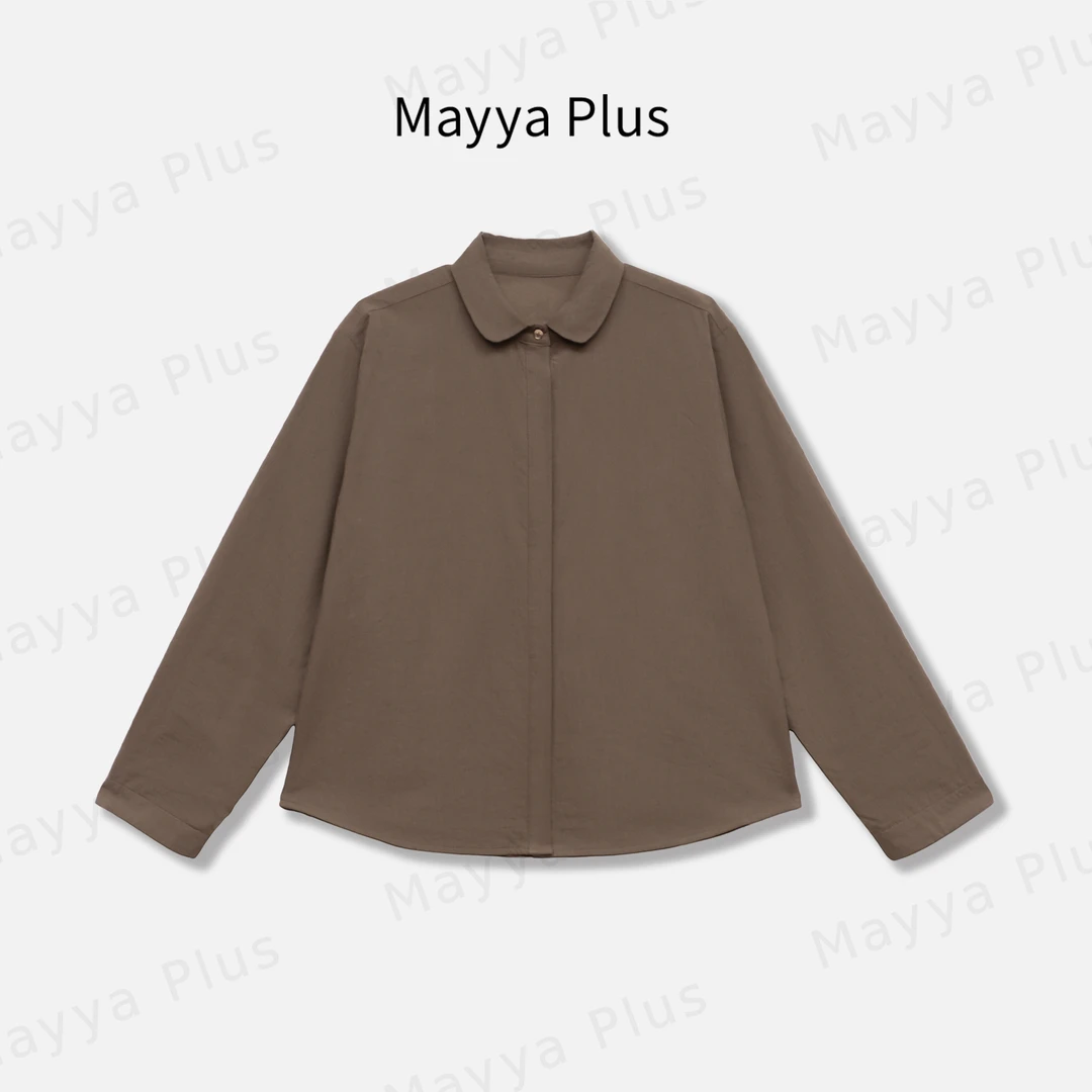 【轻暖衬衫】气质显瘦毛茸茸衬衣32547782