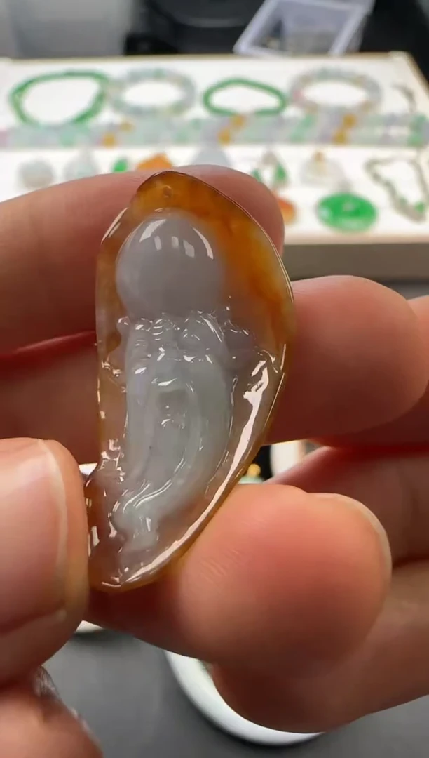 【闪购商品】翡翠把件未镶嵌不退不换 无鉴赏期