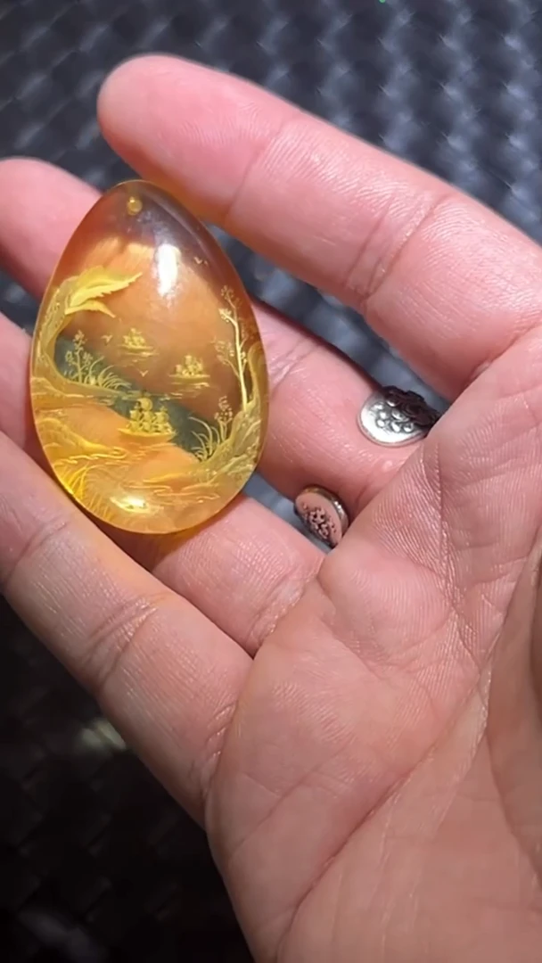 裸石蜜蜡未镶嵌1814-3387