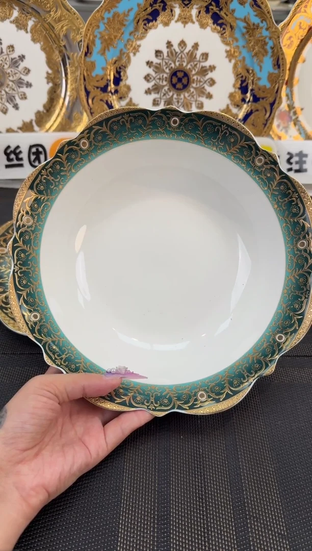 瓷片9英寸汤碗 正品