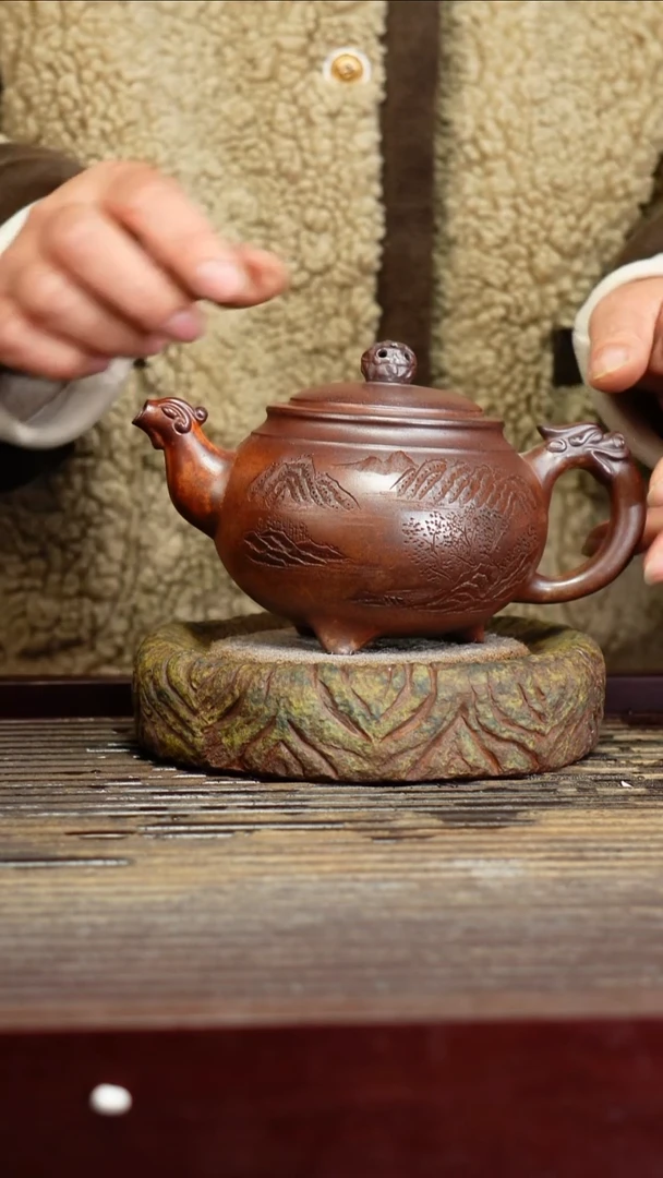 宜兴原矿紫砂壶茶壶宜兴原矿紫砂壶茶壶350C