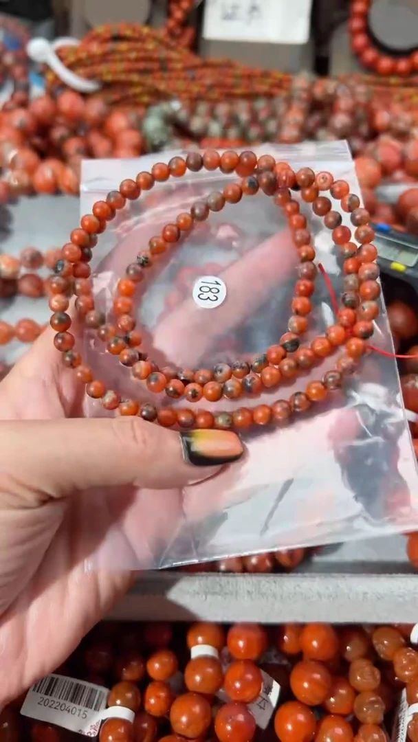 【闪购商品】南红玛瑙手串未镶嵌5+