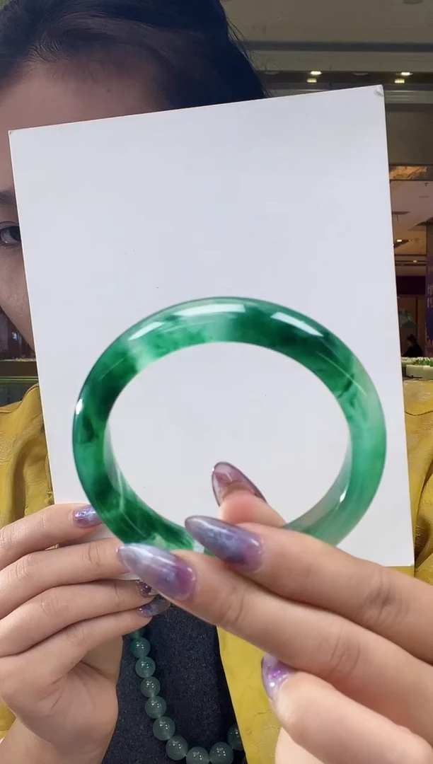 未镶嵌手镯石英质玉44