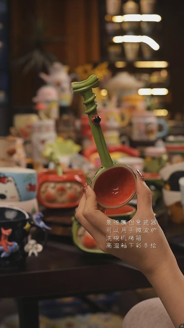 景德镇釉下彩绘设计师款式陶瓷