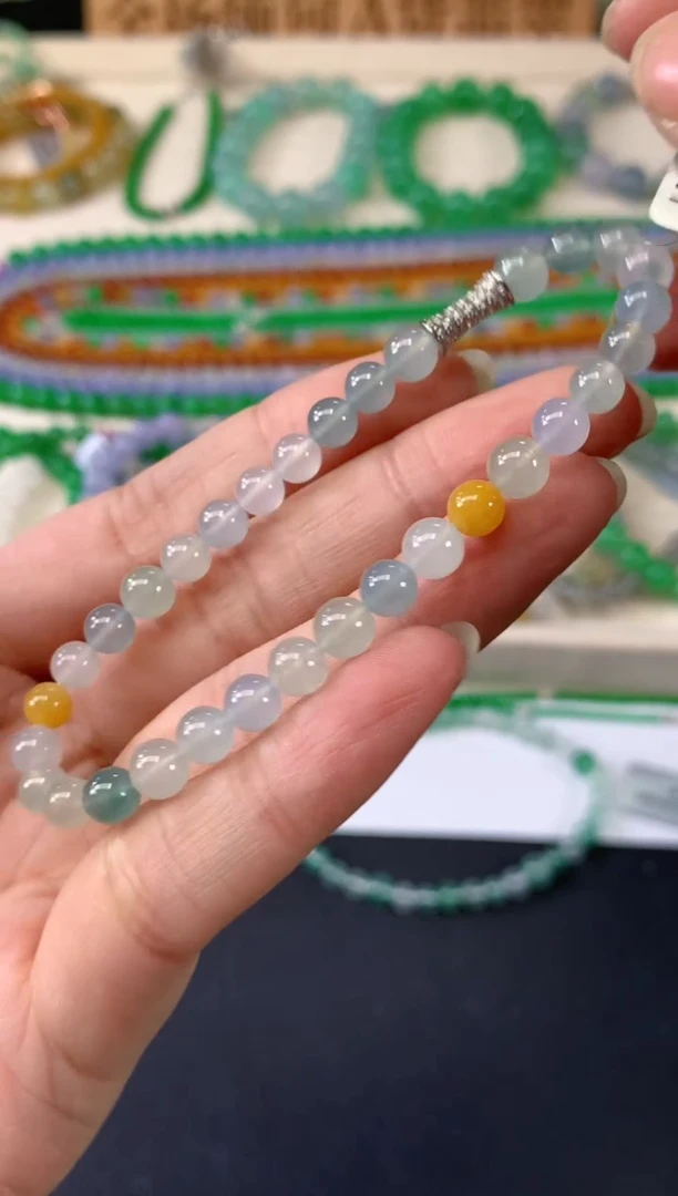 未镶嵌手串翡翠A318|880