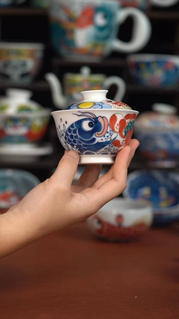 昨明莲年有鱼盖碗不合缝（微瑕福利）