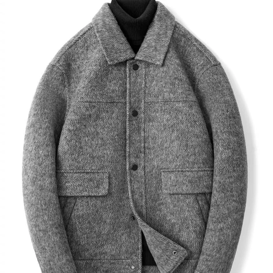 99男士双面羊毛大衣401-600