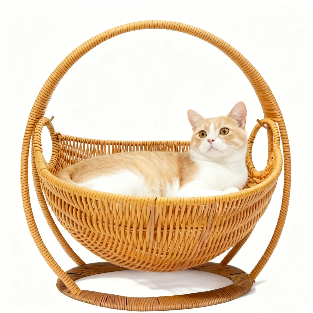 升级款网红特大号猫猫吊篮收纳篮56*43*50