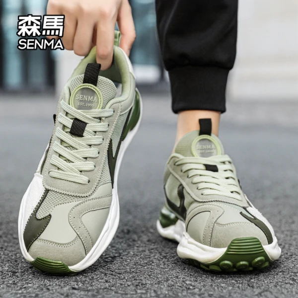 森马男鞋2025新款冬季潮流轻便耐磨运动鞋百搭休闲跑步防臭