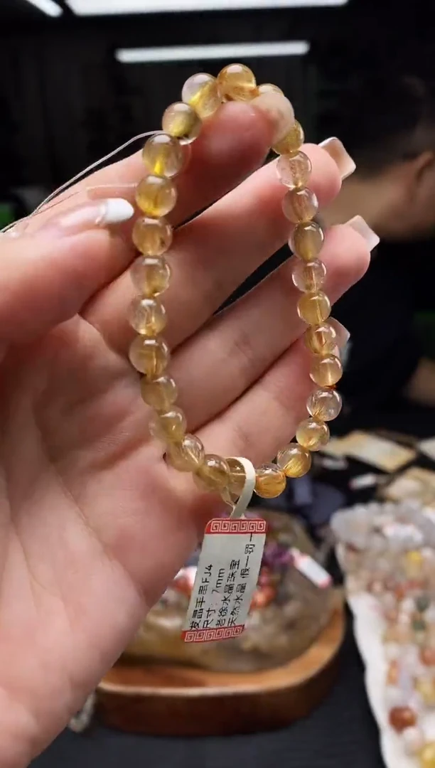 未镶嵌手串水晶手串381