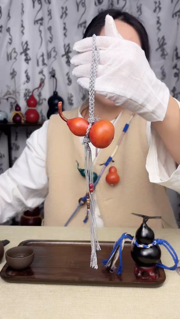 大漆葫芦挂件----015