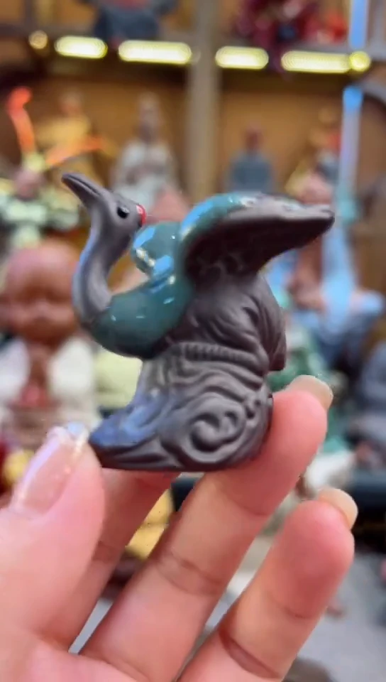 紫砂茶宠器闵茶宠摆件