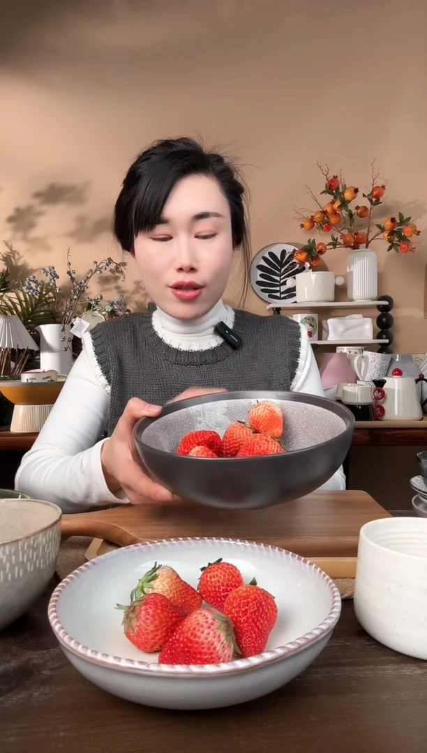 【闪购商品】瓷片8英寸窑变碗微瑕