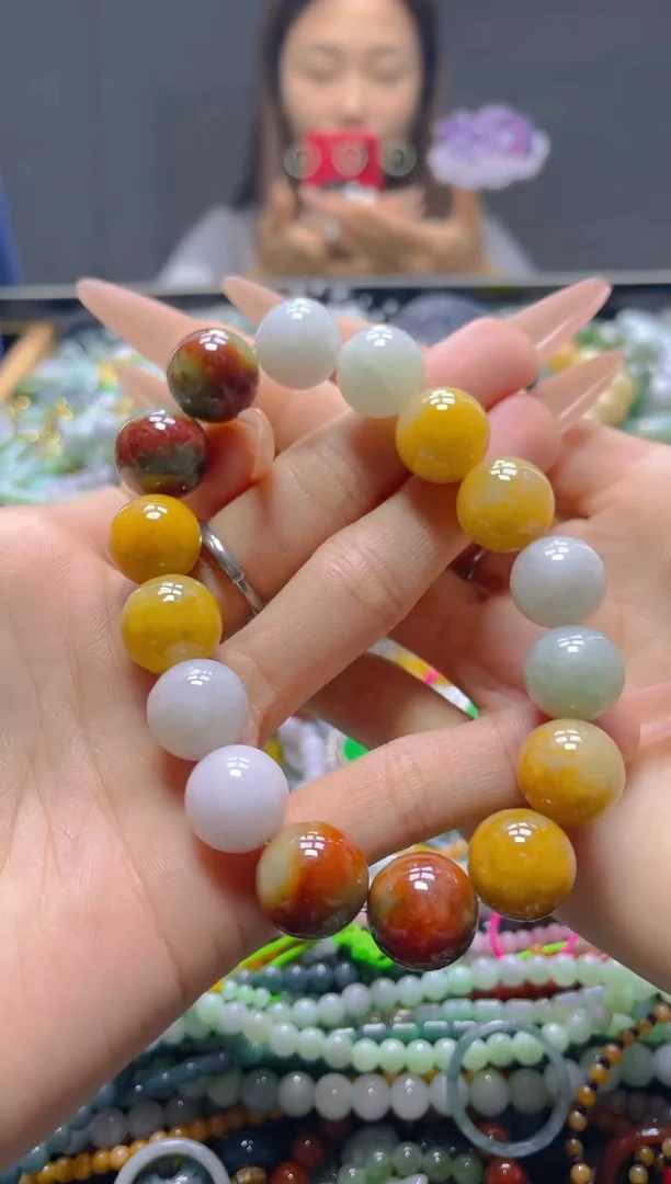 颈饰未镶嵌翡翠13MM