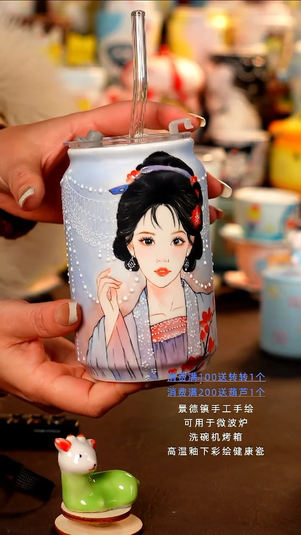 景德镇设计款手工手绘