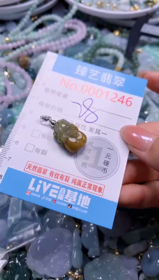 颈饰未镶嵌翡翠1246