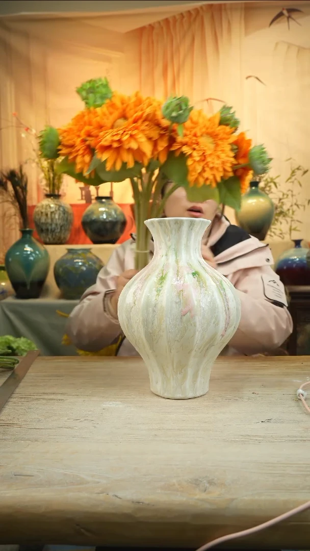 高29口10陶瓷花瓶花器
