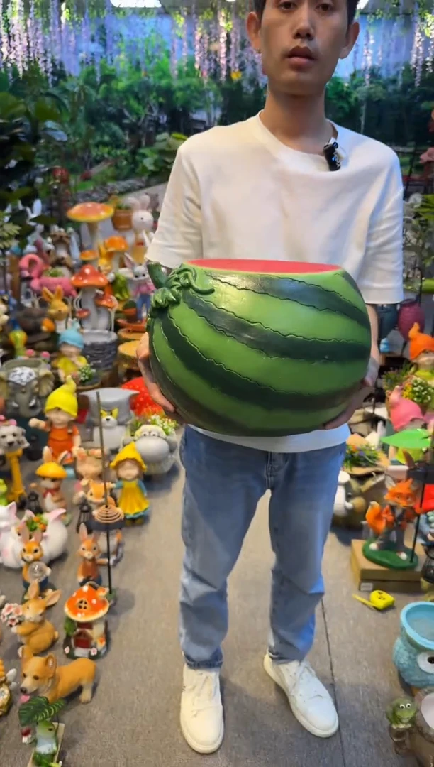 无花朵花园庭院摆件&00&