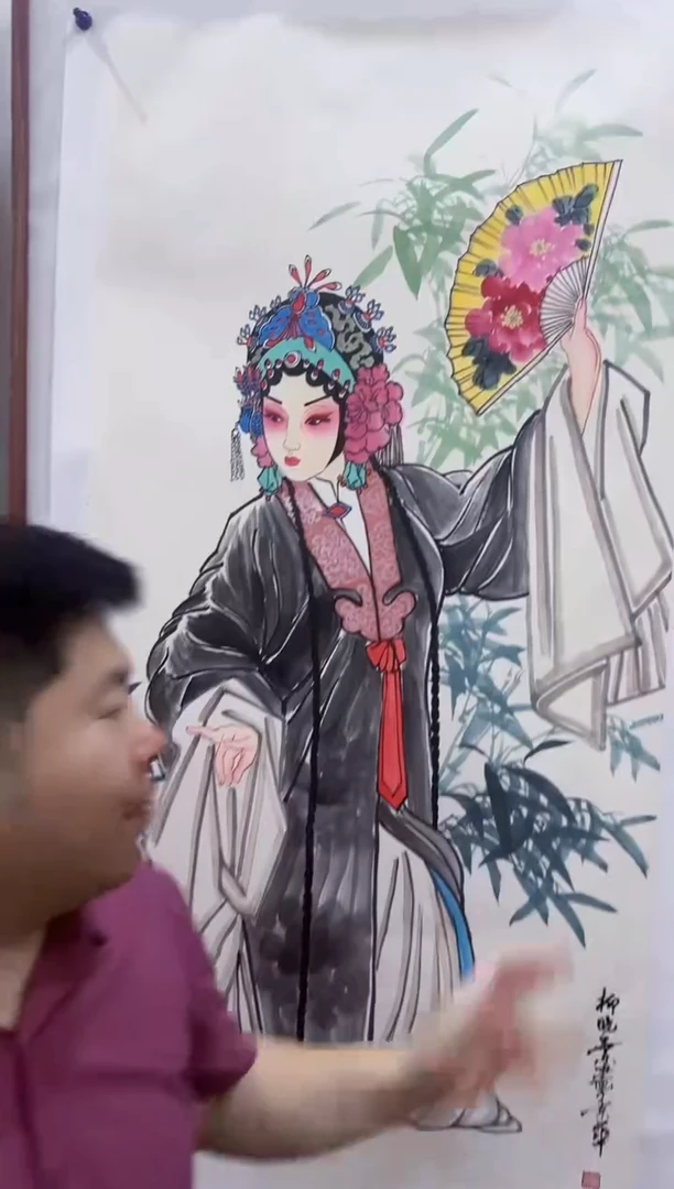 国画柳晓叶8平尺精品