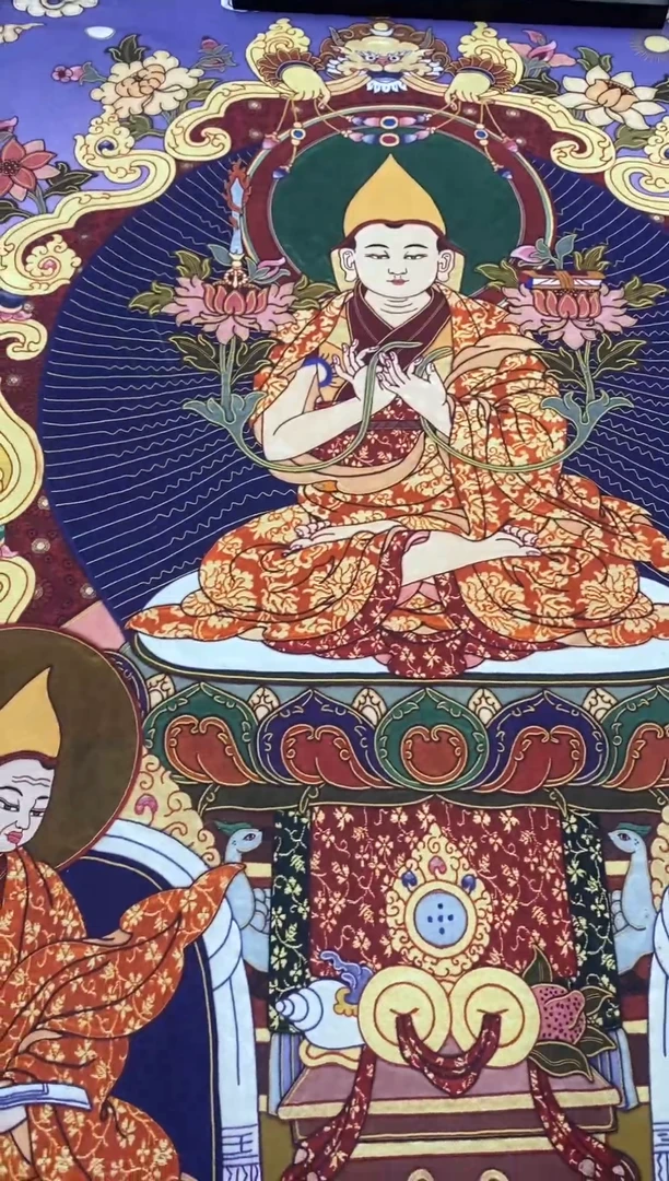 卷轴画精品挂饰 唐卡tk16086