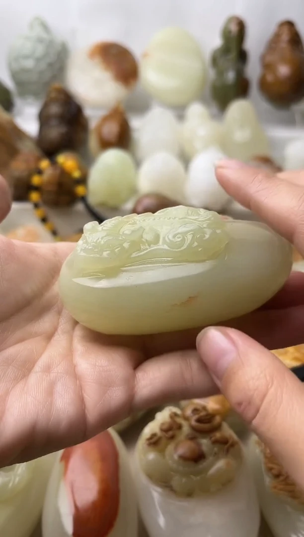 石材古青石棉纹正常不退换霸王貔貅