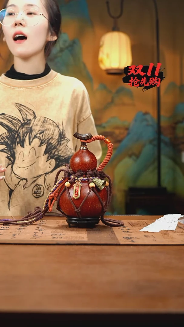 XC072网兜款酒葫芦不包手串