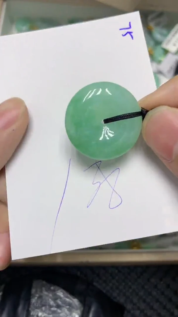 颈饰未镶嵌翡翠缅甸A货翡翠