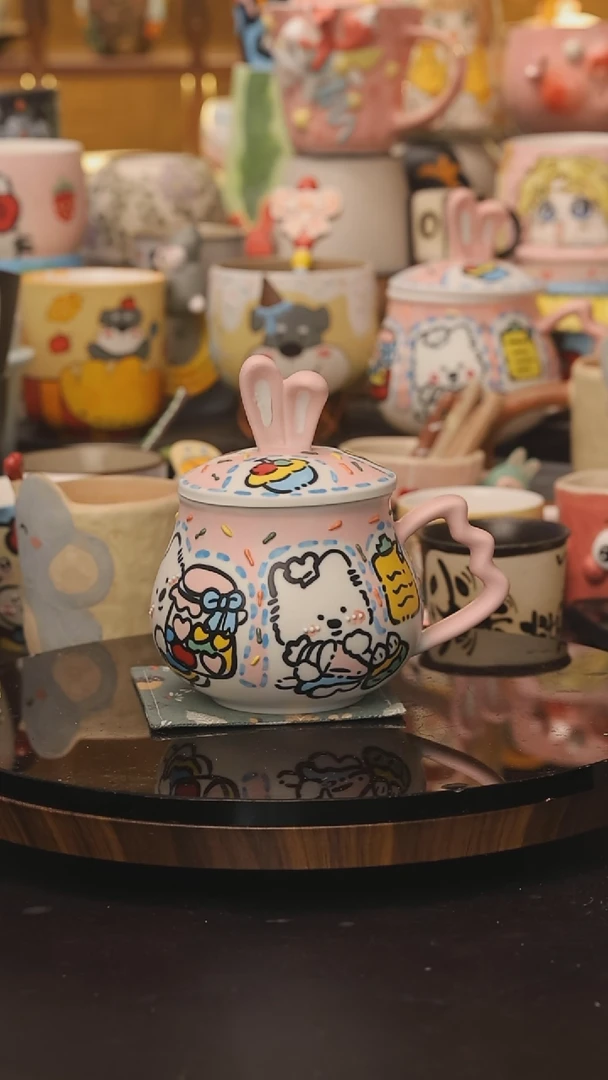 景德镇釉下彩绘设计师款式陶瓷