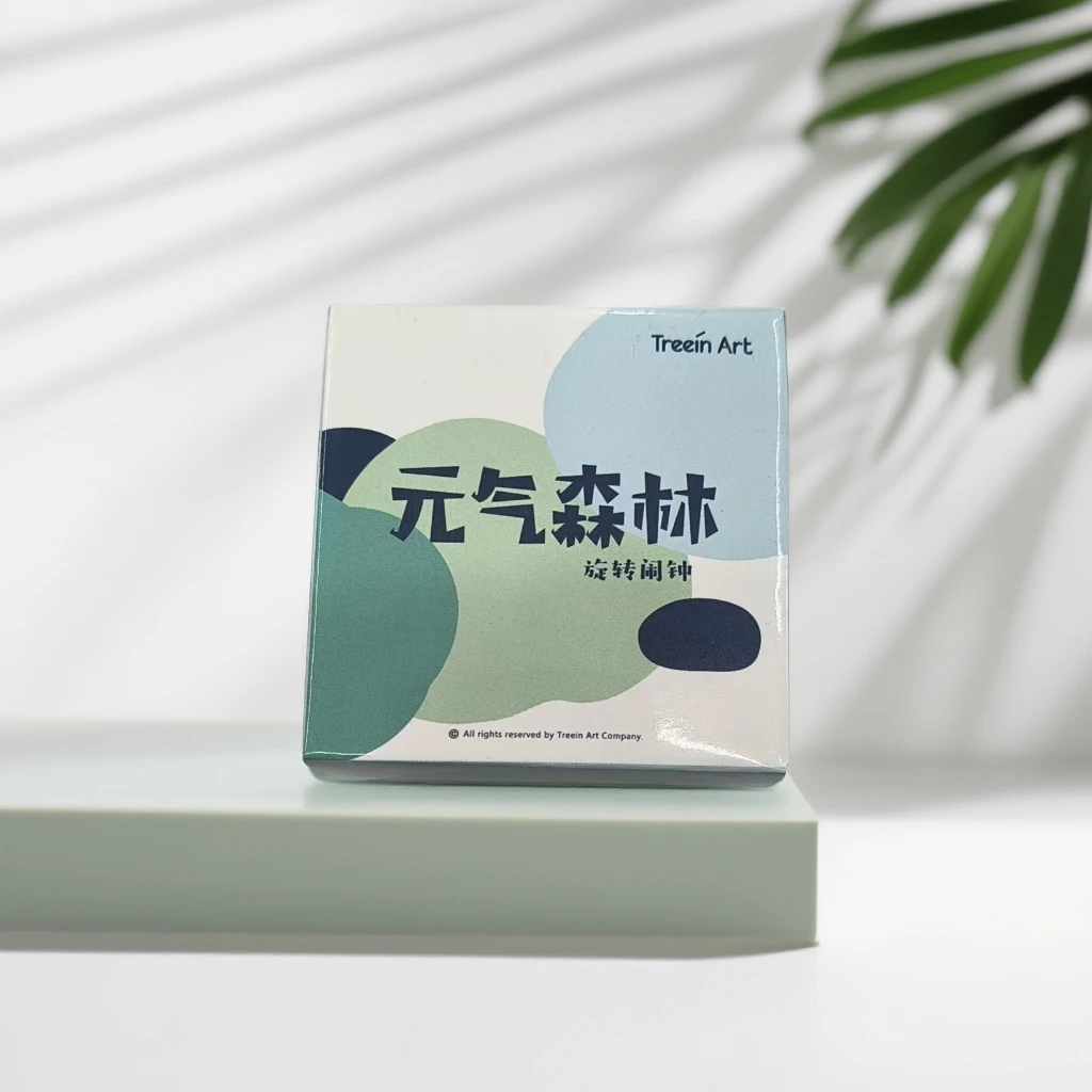 旋转闹钟科学实验