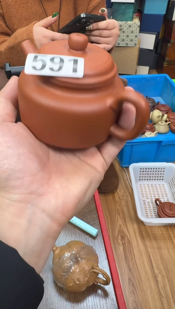 【闪购商品】紫砂茶壶壶以致用三角孔德钟