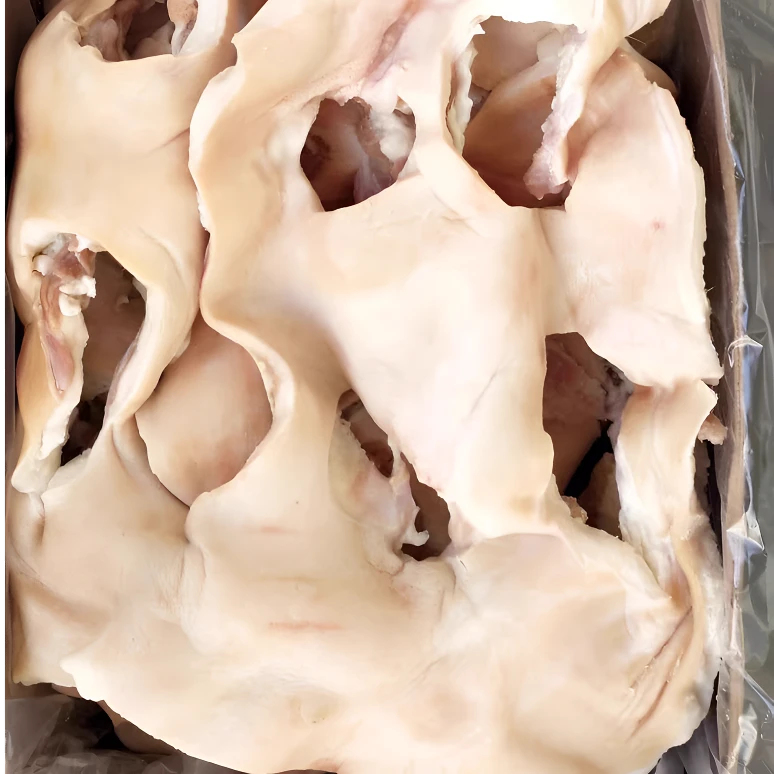 【破价福利】整张去骨猪脸皮 5斤装新鲜冷冻无鼻无耳 急冻锁鲜发货