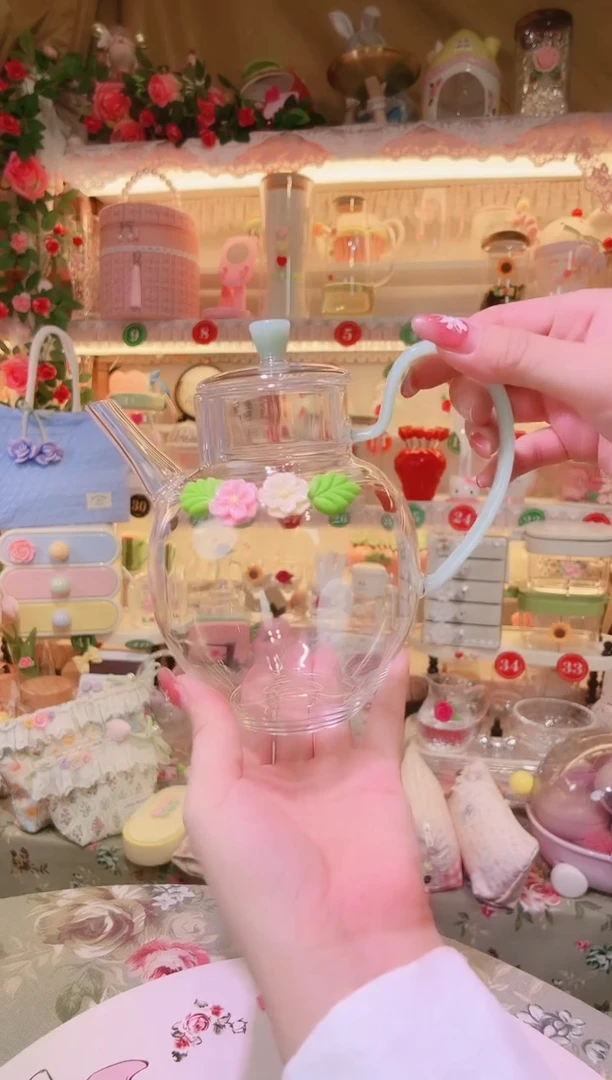 小花仙煮茶壶——手工制作品质好！