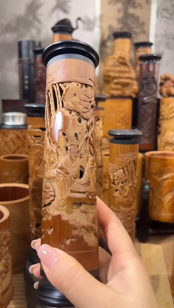 用****7雅集图香筒一只