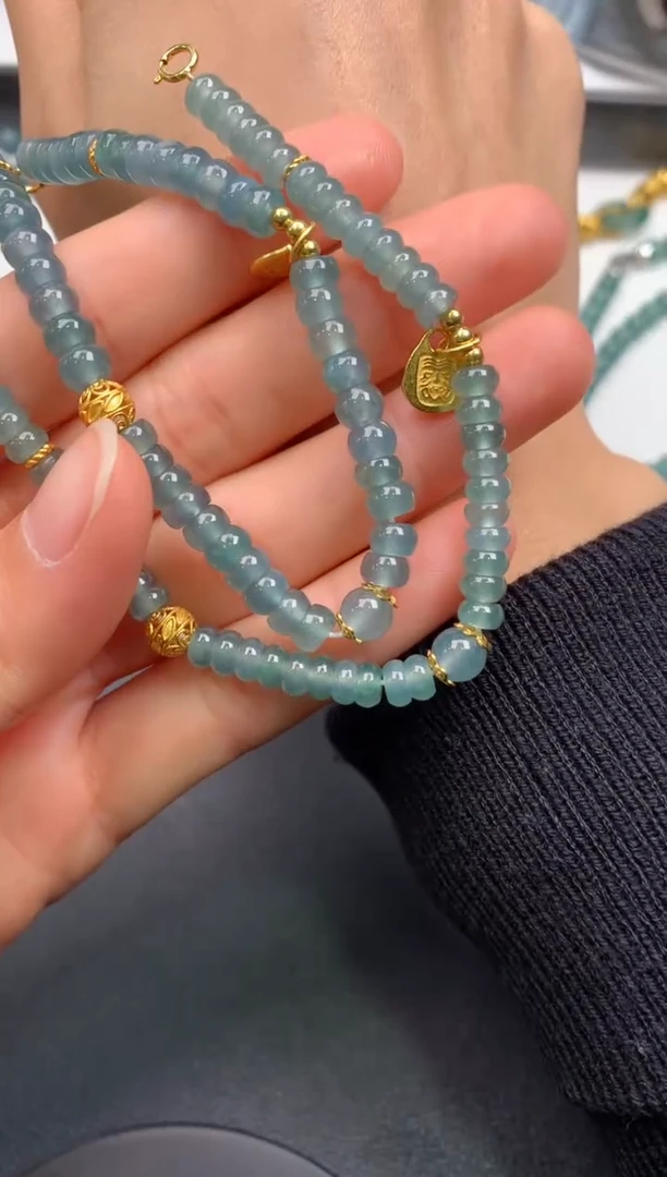 【闪购商品】翡翠颈饰未镶嵌无证书多样性发其一