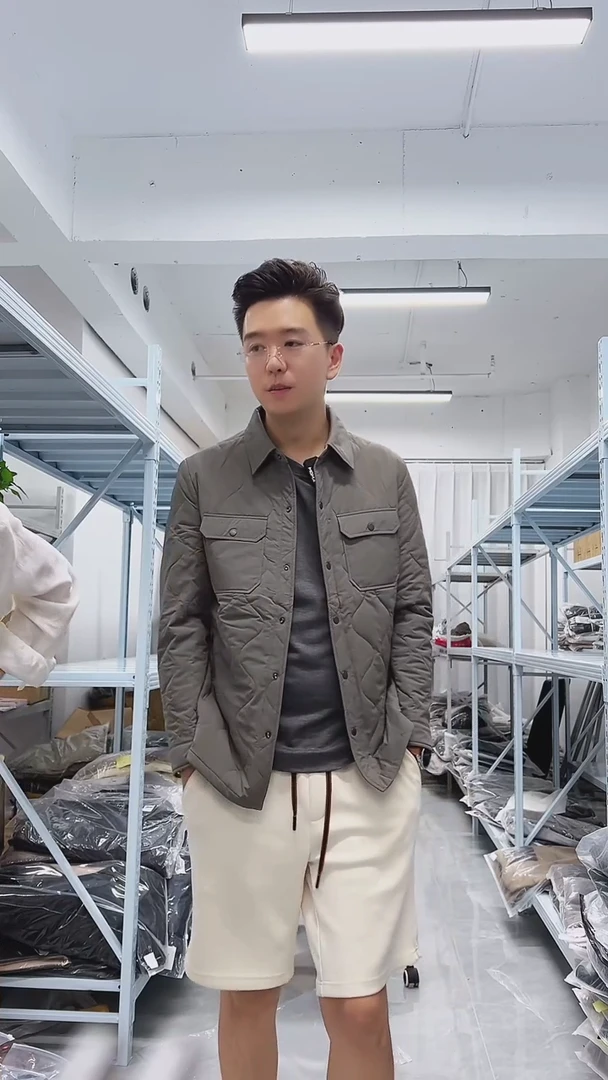 冬款棉服L码男士商务休闲上衣A205