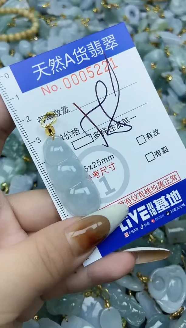 【闪购商品】翡翠颈饰未镶嵌天然A货翡翠