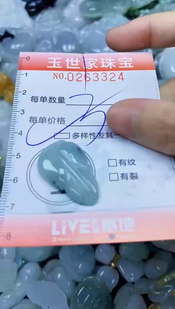 翡翠未镶嵌颈饰闪购0263324多样性发其一