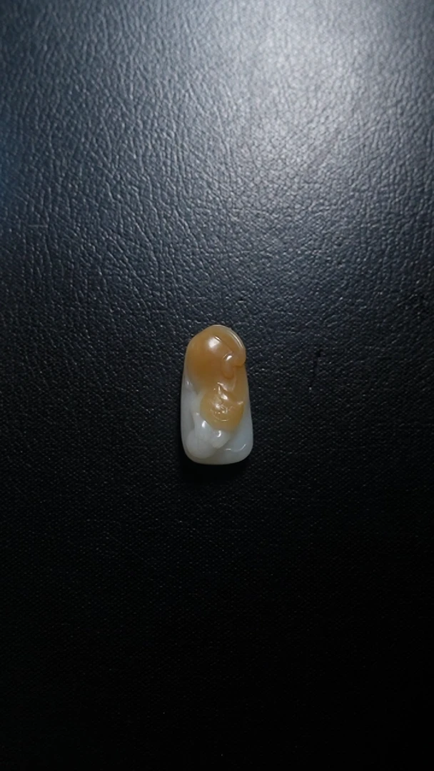 颈饰未镶嵌和田玉猫咪吊坠