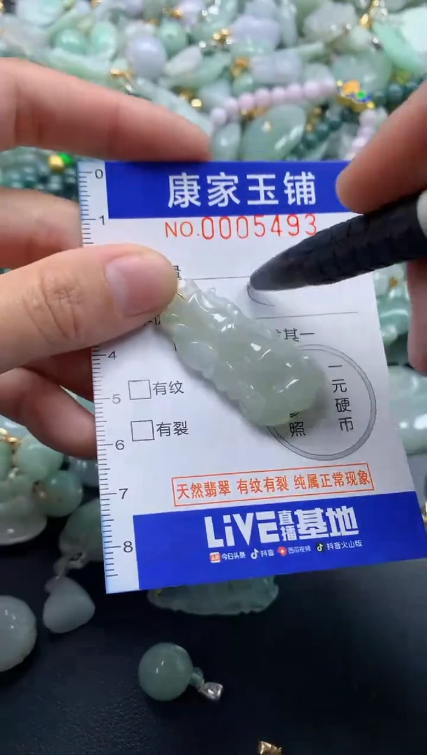 颈饰未镶嵌翡翠5493