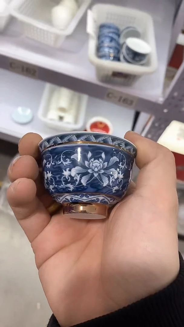 瓷片C-163陶瓷茶具茶器