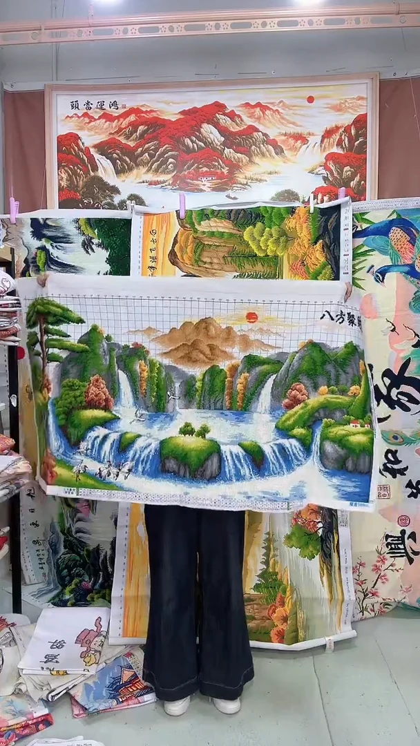 棉  八方聚财 1.4米中格