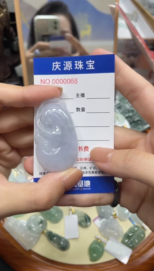 翡翠未镶嵌颈饰001
