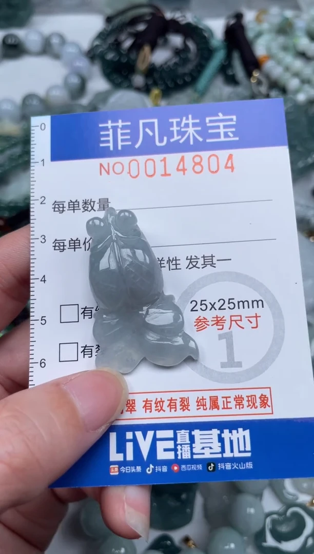 颈饰未镶嵌翡翠14804