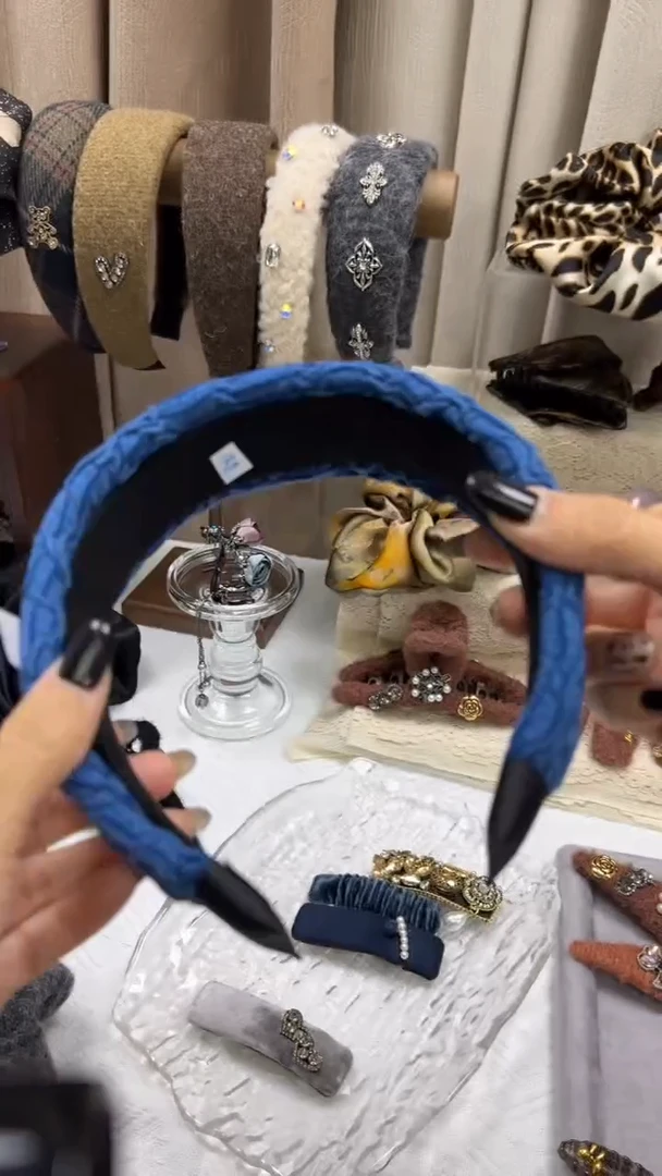 非金属布艺00发饰