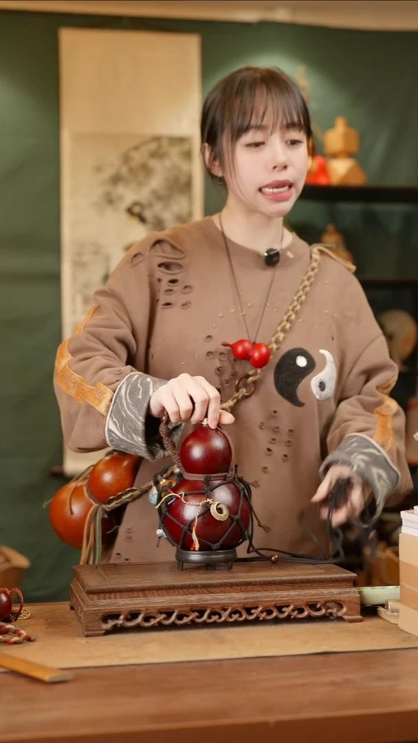 232号精品天然大漆酒葫芦一物一拍~